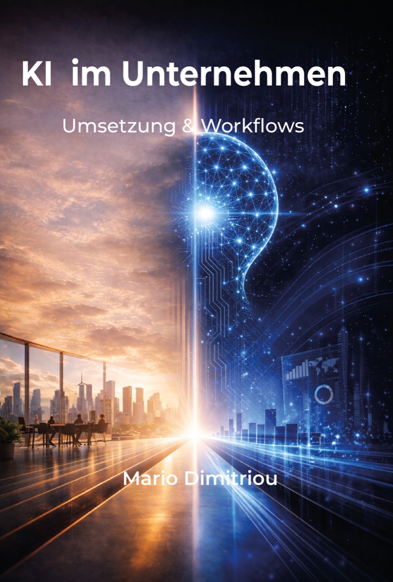Book cover AI in Business – Implementation and Workflows